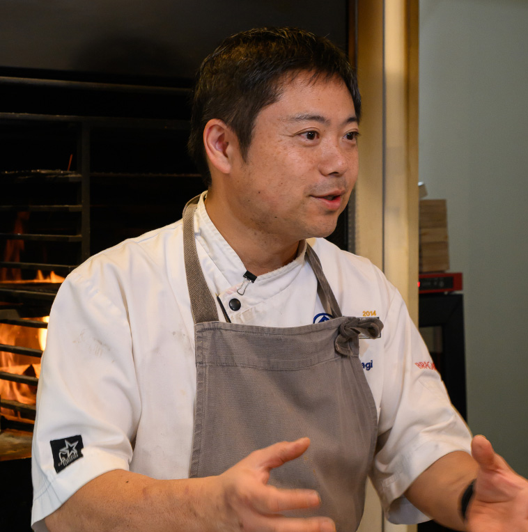 萩春朋シェフ