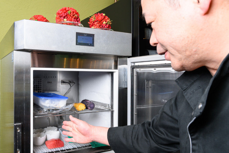 Umamiéの庫内の食材