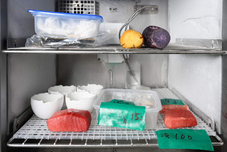 Umamiéの庫内の食材