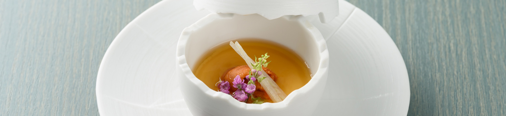 生クリーム入り冷やし茶碗蒸し